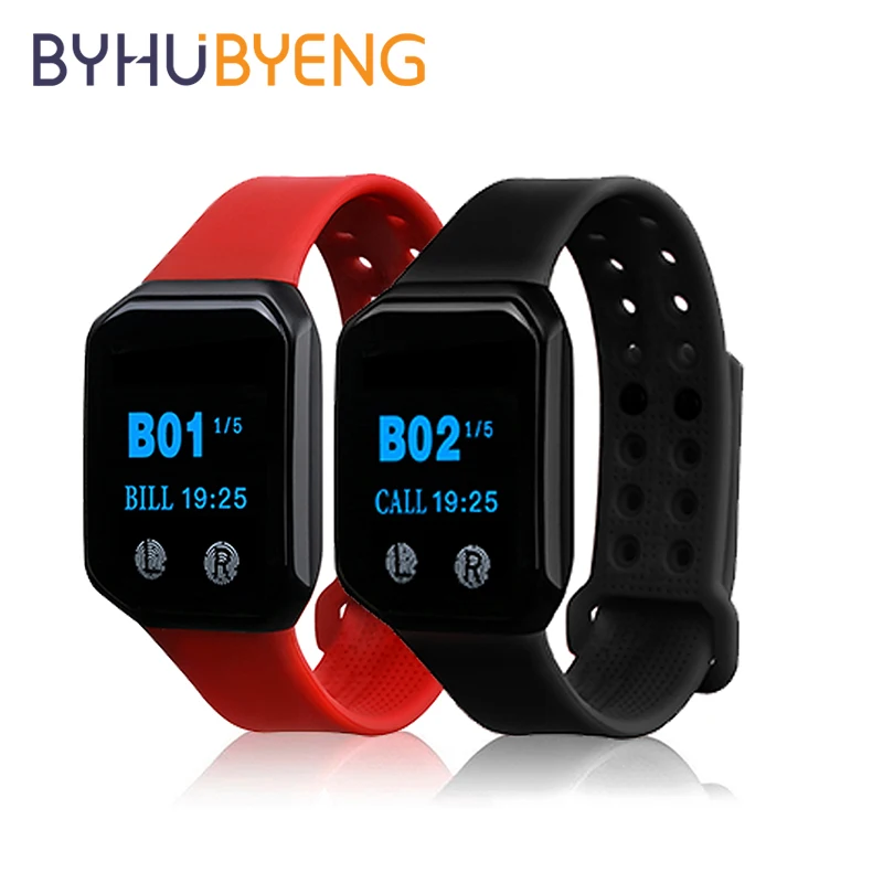 BYHUBYENG 2pcs Wireless Waiter Calling Nurse Call System Waterproof Watch Receiver Pager For Restaurant Customer Service
BYHUBYENG 2pcs Wireless Waiter Calling Nurse Call System Waterproof Watch Receiver Pager For Restaurant Customer Service
