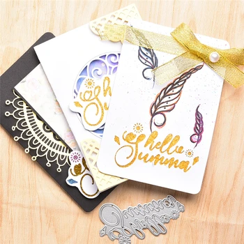 YaMinSanNiO Hello Sunshine Words Dies Metal Cutting Dies for Card Making Scrapbooking Album Embossing Stencil Craft Letter Die
YaMinSanNiO Hello Sunshine Words Dies Metal Cutting Dies for Card Making Scrapbooking Album Embossing Stencil Craft Letter Die