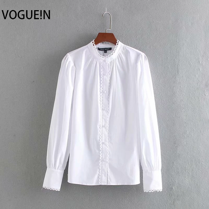 VOGUEIN New Womens Casual White Sweet Wave Pattern Long Sleeve Top Shirt Blouse Wholesale 
VOGUEIN New Womens Casual White Sweet Wave Pattern Long Sleeve Top Shirt Blouse Wholesale