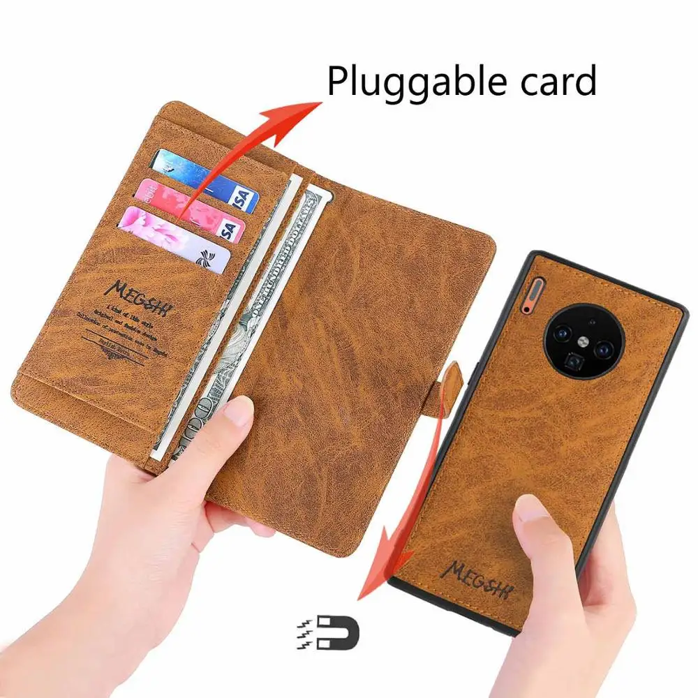 2 in 1 Leather Case For Huawei Mate 30 Mate30 Pro Lite Case Wallet 3 Card Slot Business Retro Cover for Huawei Mate 30 Funda
2 in 1 Leather Case For Huawei Mate 30 Mate30 Pro Lite Case Wallet 3 Card Slot Business Retro Cover for Huawei Mate 30 Funda