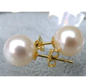 Jewelry Free Shipping PAIR 9MM AAA+++ TOP GRADE PERFECT ROUND WHITE SOUTH SEA PEARLS EARRING 14k
Jewelry Free Shipping PAIR 9MM AAA+++ TOP GRADE PERFECT ROUND WHITE SOUTH SEA PEARLS EARRING 14k