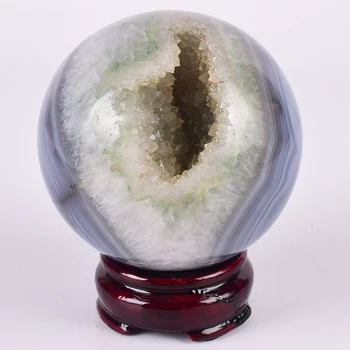856g Crystal Geodes Ball Hand Polished Natural Agate Sphere Set Statue Gemstone Craft Mini Figurine Home Decoration Accessorie
856g Crystal Geodes Ball Hand Polished Natural Agate Sphere Set Statue Gemstone Craft Mini Figurine Home Decoration Accessorie