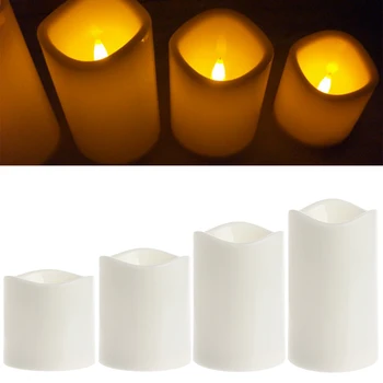 Romantic Flameless LED Electronic Candles Light Wedding Scented Wax Home Decor
Romantic Flameless LED Electronic Candles Light Wedding Scented Wax Home Decor