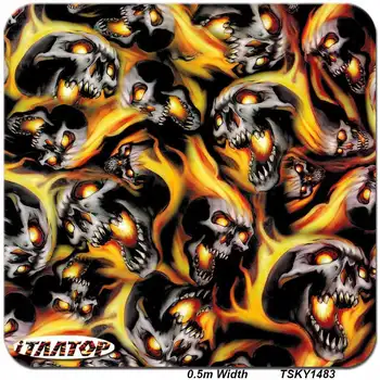 iTAATOP Wtp Film TSKY1483 0.5M * 2/10/20M Skull Dip Kit Film Hydro Dipping Film Rolls
iTAATOP Wtp Film TSKY1483 0.5M * 2/10/20M Skull Dip Kit Film Hydro Dipping Film Rolls