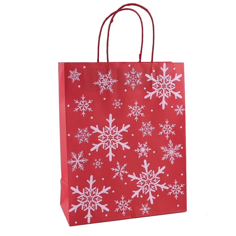 christmas gift bag lovely christmas tree paper bags with handle
