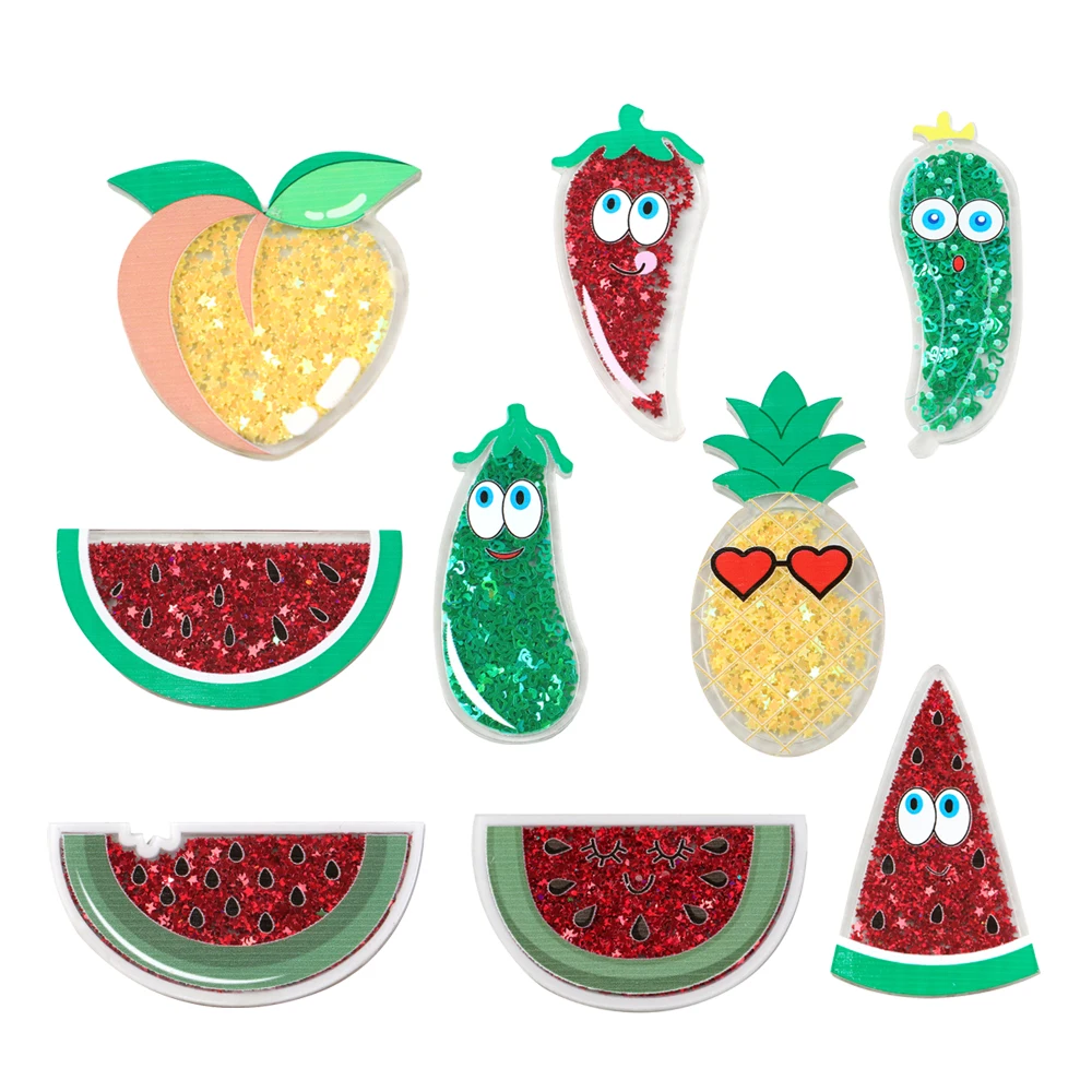 David accessories 25pcs/lot Fruit Quicksand Sequins Acrylic Colorful Sequins DIY Hairbow Material Craft Home Decoration,25Yc7982
David accessories 25pcs/lot Fruit Quicksand Sequins Acrylic Colorful Sequins DIY Hairbow Material Craft Home Decoration,25Yc7982