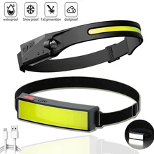2PCS Induction Headlamp COB LED Portable Headlight Built-in Battery Flashlight USB Rechargeable 5 Lighting Modes Head Light
2PCS Induction Headlamp COB LED Portable Headlight Built-in Battery Flashlight USB Rechargeable 5 Lighting Modes Head Light
