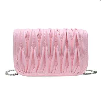 New 2020 Women Chain Crossbody Handbag pink Fashion Casual Plaid Shoulder Messenger Bag Famous Classic Brand Designer flap Bag
New 2020 Women Chain Crossbody Handbag pink Fashion Casual Plaid Shoulder Messenger Bag Famous Classic Brand Designer flap Bag