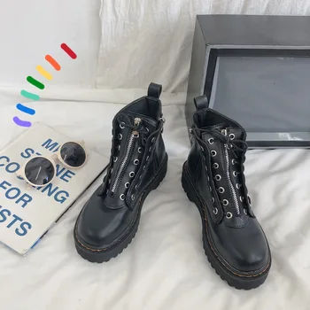 Korean Ins Martin Boots Motorcycle Female British Style Student Punk Boots With Thick Bottom And High Help
Korean Ins Martin Boots Motorcycle Female British Style Student Punk Boots With Thick Bottom And High Help