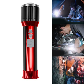 Newest LED Flashlight 10W Super Bright Flashlight Water Resistant USB Rechargeable Outdoor Camping 
Newest LED Flashlight 10W Super Bright Flashlight Water Resistant USB Rechargeable Outdoor Camping