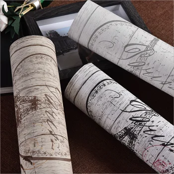 3D PVC Wallpaper Wood Grain Vintage British style Eiffel Tower pattern Vinyl Wall Sticker Restaurant Living Room Cafe Wall paper
3D PVC Wallpaper Wood Grain Vintage British style Eiffel Tower pattern Vinyl Wall Sticker Restaurant Living Room Cafe Wall paper