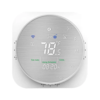 Home WIFI Heat Pump Programmable Flame Retardant Voice Temperature Control Remote Date Memory Mobile Phone Smart Thermostat
Home WIFI Heat Pump Programmable Flame Retardant Voice Temperature Control Remote Date Memory Mobile Phone Smart Thermostat