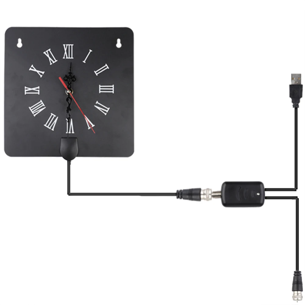 300 Miles Indoor Digital TV Antenna HDTV antenna with Alarm Clock with Signal Amplifier Free Tower Reception Amplifier
300 Miles Indoor Digital TV Antenna HDTV antenna with Alarm Clock with Signal Amplifier Free Tower Reception Amplifier