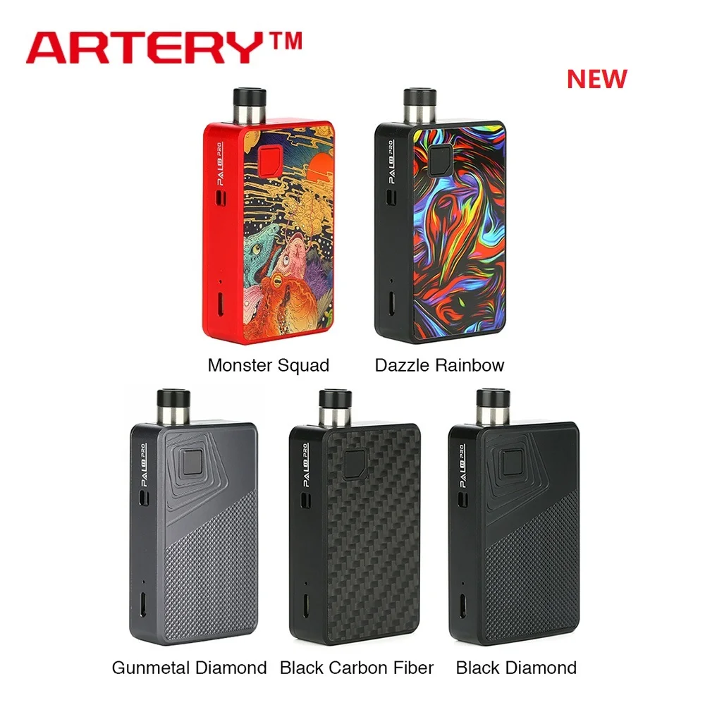 NEW Original Artery PAL II / 2 Pro Pod Kit with 1000mAh Battery & 3ml Pod MTL & DTL E-cig Vape Kit Vs Drag Nano
NEW Original Artery PAL II / 2 Pro Pod Kit with 1000mAh Battery & 3ml Pod MTL & DTL E-cig Vape Kit Vs Drag Nano
