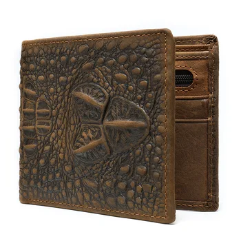 Men's Vintage Genuine Leather Crocodile head Purses Credit Card Holders Male Wallet pockets portfolio Dollar Wallet Clutch Purse
Men's Vintage Genuine Leather Crocodile head Purses Credit Card Holders Male Wallet pockets portfolio Dollar Wallet Clutch Purse