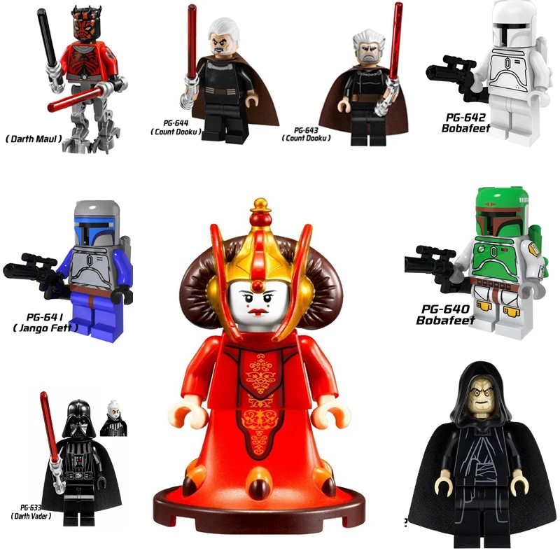 Star Wars Darth Vader Amidala Boba Feet Jango Fett Darth Maul Count Mini Building Blocks Figure Bricks Toys kids gift
Star Wars Darth Vader Amidala Boba Feet Jango Fett Darth Maul Count Mini Building Blocks Figure Bricks Toys kids gift