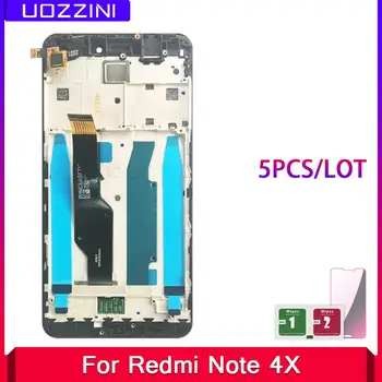 5 Pcs LCD Display For Xiaomi Redmi Note 4X LCD Touch Screen With Frame For Redmi Note 4X LCD Replacement Parts Snapdragon 625
5 Pcs LCD Display For Xiaomi Redmi Note 4X LCD Touch Screen With Frame For Redmi Note 4X LCD Replacement Parts Snapdragon 625