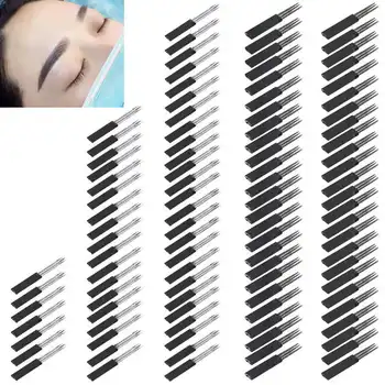 50pcs Tattoo Needles Microblading Semi-Permanent Eyebrow Tattoo Needle Blade 3RL 5RL Tattoo Machine Makeup Accessories
50pcs Tattoo Needles Microblading Semi-Permanent Eyebrow Tattoo Needle Blade 3RL 5RL Tattoo Machine Makeup Accessories