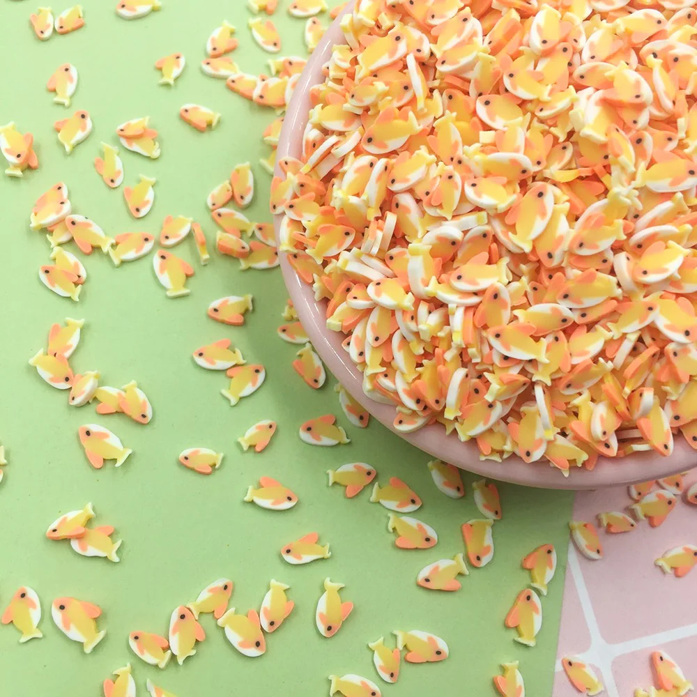 100g Lucky Fish Polymer Hot Clay Sprinkles for Craft Nail Art Decorations Slime Filling DIY Making Klei Cute Mud Particles
100g Lucky Fish Polymer Hot Clay Sprinkles for Craft Nail Art Decorations Slime Filling DIY Making Klei Cute Mud Particles