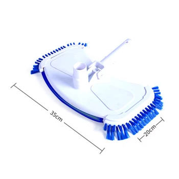 Swimming Pool Vacuum Cleaner Cleaning Tool Suction Head Fountain Vacuum Cleaner Brush Fishpond Vacuum Brush Pool Cleaner Outdoor
Swimming Pool Vacuum Cleaner Cleaning Tool Suction Head Fountain Vacuum Cleaner Brush Fishpond Vacuum Brush Pool Cleaner Outdoor