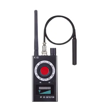 K18 Multi-Function Wireless Camera Lens Signal Detector Anti-eavesdrop Radio Wave Signal Detector RF Tracker
K18 Multi-Function Wireless Camera Lens Signal Detector Anti-eavesdrop Radio Wave Signal Detector RF Tracker