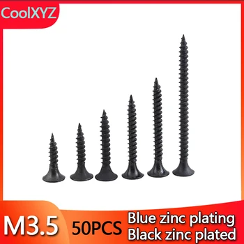 Reinforced KA Phillips Countersunk Head Self Tapping Screw Galvanized Cross Flat Head Wood Screw Drywall Nail M3.5 50pcs
Reinforced KA Phillips Countersunk Head Self Tapping Screw Galvanized Cross Flat Head Wood Screw Drywall Nail M3.5 50pcs