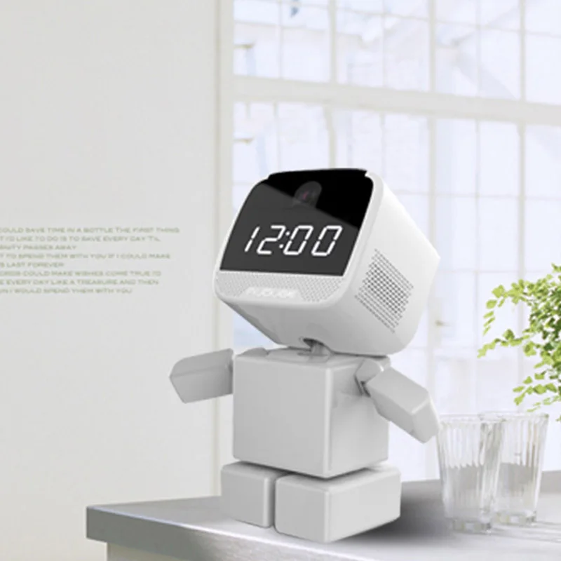 New 1080P HD WiFi IP Robot Camera Smart Security Monitoring P2P Night Vision Motion Detection Video Camcorder Phone App Control
New 1080P HD WiFi IP Robot Camera Smart Security Monitoring P2P Night Vision Motion Detection Video Camcorder Phone App Control