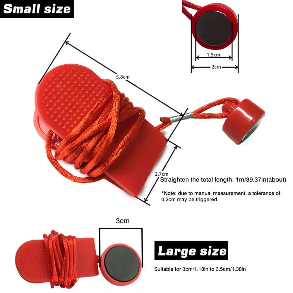 Description Picture 3 of itemHigh Quality Running Machine Safety Key Treadmill Magnetic Security Switch Lock Fitness Universal Accessories Fitness Equipment