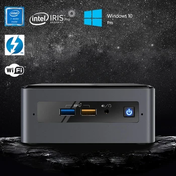 Original Intel NUC8i7BEH Mini PC Quad-Core i7-8559U Upto 4.5GHz Windows 10 Pro WiFi Bluetooth Thunderbolt 3 4k Support 3 Display
Original Intel NUC8i7BEH Mini PC Quad-Core i7-8559U Upto 4.5GHz Windows 10 Pro WiFi Bluetooth Thunderbolt 3 4k Support 3 Display