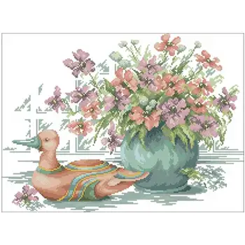 Wood Duck patterns Counted Cross Stitch 11CT 14CT 18CT DIY Chinese Cross Stitch Kits Embroidery Needlework Sets
Wood Duck patterns Counted Cross Stitch 11CT 14CT 18CT DIY Chinese Cross Stitch Kits Embroidery Needlework Sets