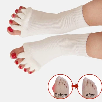 1Pair Vijf Sokken Teen Orthesen Voor Tenen Bunion Corrector Orthopedische Hallux Valgus Houding Correctie Ectropion knee socks
1Pair Vijf Sokken Teen Orthesen Voor Tenen Bunion Corrector Orthopedische Hallux Valgus Houding Correctie Ectropion knee socks