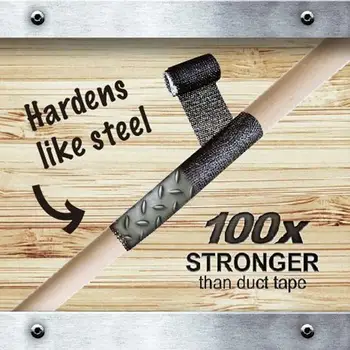 Fiber Fix Wrap Ridiculously Strong Repair Wrap Fiber Fix 2" x 50" Useful Magic Repair Tool Fiber Tape
Fiber Fix Wrap Ridiculously Strong Repair Wrap Fiber Fix 2" x 50" Useful Magic Repair Tool Fiber Tape