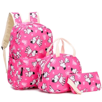 3pcs Sets Backpack+Meal Pack+Pencil Case Printing School Bags Canvas Student Backpack Teenage Girls Shoulder Bags Backpack Women
3pcs Sets Backpack+Meal Pack+Pencil Case Printing School Bags Canvas Student Backpack Teenage Girls Shoulder Bags Backpack Women