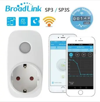 Broadlink SP3s EU 16A Timer plug,Power Meter Energy Monitor,APP Controls for ios Android,domotica Smart Home Automation
Broadlink SP3s EU 16A Timer plug,Power Meter Energy Monitor,APP Controls for ios Android,domotica Smart Home Automation