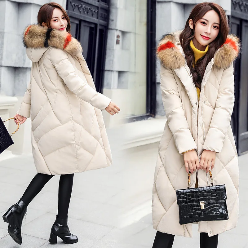 2018 Winter New Hbljr6161-1 with Genuine Fur Collar Women's Hooded Cotton-padded Clothes Entity 
2018 Winter New Hbljr6161-1 with Genuine Fur Collar Women's Hooded Cotton-padded Clothes Entity