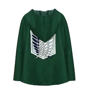 Hooded Cloak Adult Men Women Hooded Kigurumi Anime Attacking Giant Cosplay Costume Cape Green Black Scout Legion
Hooded Cloak Adult Men Women Hooded Kigurumi Anime Attacking Giant Cosplay Costume Cape Green Black Scout Legion