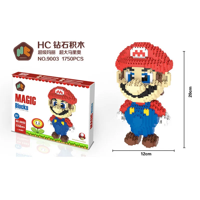In Stock HC Magic Blocks Nintendo Blocks Super Mario Blocks DIY Building Anime Toys Auction Model Toy Kids Gifts HC9003
In Stock HC Magic Blocks Nintendo Blocks Super Mario Blocks DIY Building Anime Toys Auction Model Toy Kids Gifts HC9003