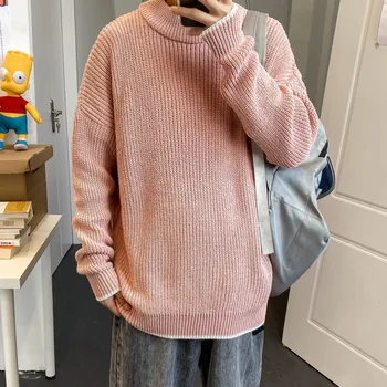 Men's sweater 2020 autumn and winter new high-neck loose college style sweater young people personality fashion trend clothing
Men's sweater 2020 autumn and winter new high-neck loose college style sweater young people personality fashion trend clothing
