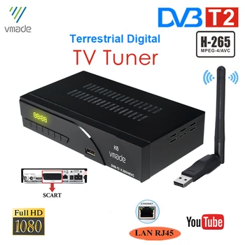 DVB T2 Terrestrial Digital TV Receiver With Scart LAN RJ45 H.265/HEVC Decoder TV Tuner Support Spain YOUTUBE
DVB T2 Terrestrial Digital TV Receiver With Scart LAN RJ45 H.265/HEVC Decoder TV Tuner Support Spain YOUTUBE