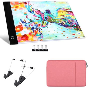new Diamond Painting A4 LED Light Tablet Pad Accessories Three Level Dimmable Ultrathin for LED Light Pad for Diamond Painting
new Diamond Painting A4 LED Light Tablet Pad Accessories Three Level Dimmable Ultrathin for LED Light Pad for Diamond Painting