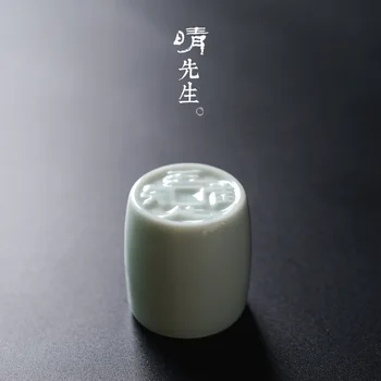 Jindezhen Ching As Jade Glaze Teapot Cover Place Cover Support Tea Set Tea Ceremony Zero Match Ceramics Kung Fu Tea Have Only I
Jindezhen Ching As Jade Glaze Teapot Cover Place Cover Support Tea Set Tea Ceremony Zero Match Ceramics Kung Fu Tea Have Only I