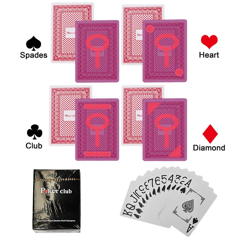 Cheating Poker Card Game Texas Hold'em Poker Club Playing card Cheating lens see Invisible Ink Marked Card Magic Tricks Decks
Cheating Poker Card Game Texas Hold'em Poker Club Playing card Cheating lens see Invisible Ink Marked Card Magic Tricks Decks