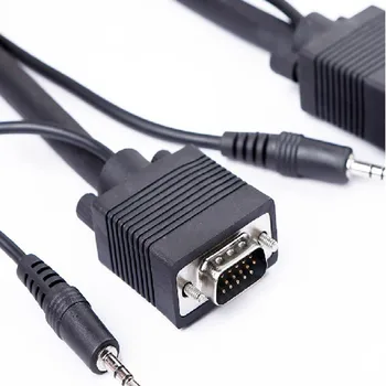 Yyany New Vga with Audio Cable Vga+dc3.5 Male To Male SVGA with 3.5mm Audio Cable Computer Cable 1m 2m 3m 4m 5m 6m 10m 15m 20m
Yyany New Vga with Audio Cable Vga+dc3.5 Male To Male SVGA with 3.5mm Audio Cable Computer Cable 1m 2m 3m 4m 5m 6m 10m 15m 20m