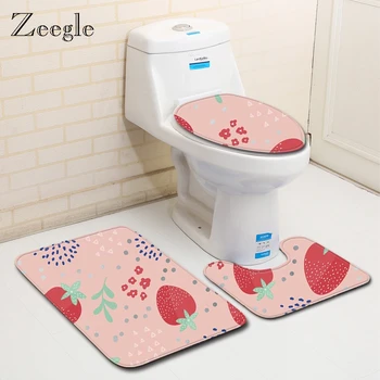 Zeegle Non-slip Bathroom Carpet Bath Mats Set Absorbent Bathroom Floor Mats Toilet Rug Lid Cover Bathroom Rugs Set
Zeegle Non-slip Bathroom Carpet Bath Mats Set Absorbent Bathroom Floor Mats Toilet Rug Lid Cover Bathroom Rugs Set