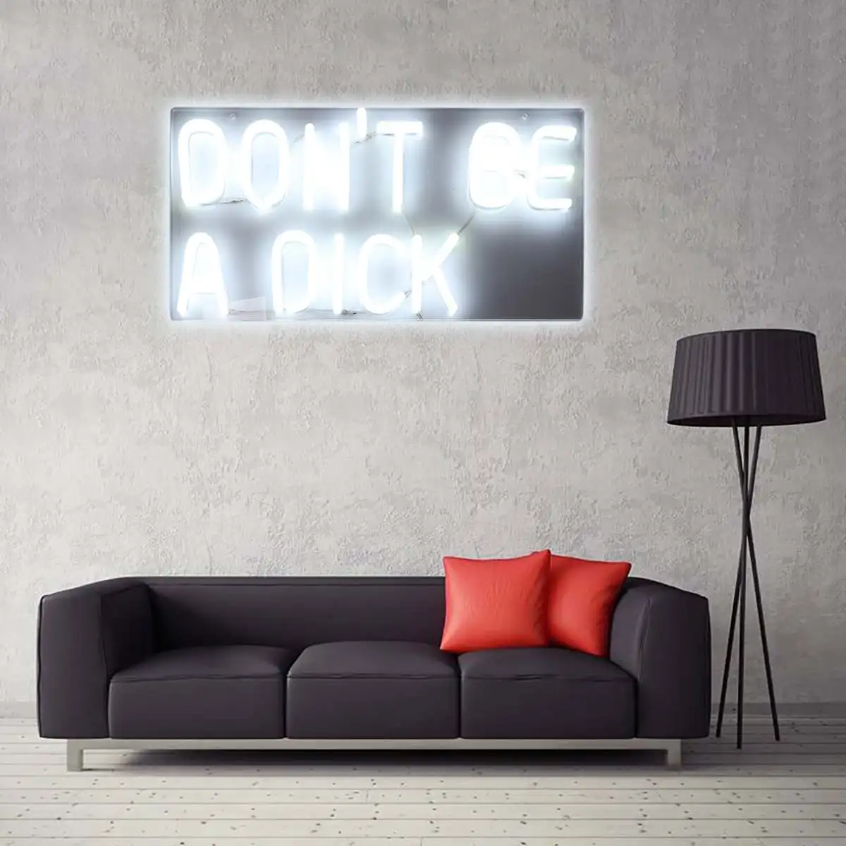 Don't Be A Dick LED Neon Art Sign Visual Artwork Home Dorm Party Bar LED Light Tube Neon Lamp Wall Decor Christmas Lighting
Don't Be A Dick LED Neon Art Sign Visual Artwork Home Dorm Party Bar LED Light Tube Neon Lamp Wall Decor Christmas Lighting