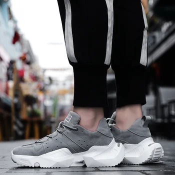 GOODRSSON men height increase shoes thick sole tide sneakers male new fashion breathable chunky shoes man outdoor walk footwear 
GOODRSSON men height increase shoes thick sole tide sneakers male new fashion breathable chunky shoes man outdoor walk footwear