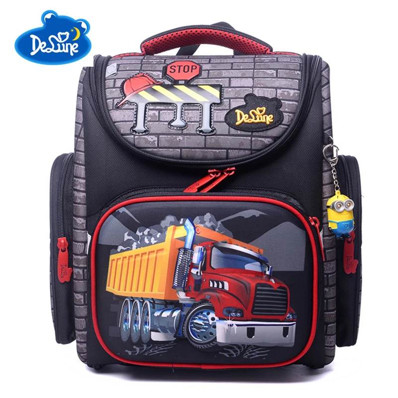 Delune Brand Waterproof Kids Schoolbag High Quality Cartoon Car Children School Bags For Girls Boys Students School Backpack
Delune Brand Waterproof Kids Schoolbag High Quality Cartoon Car Children School Bags For Girls Boys Students School Backpack