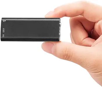 Digital Voice Recorder Mini Voice Recorder with 8GB USB Flash Drive/170 Hours Recording Capacity Small Audio Dictaphone Black
Digital Voice Recorder Mini Voice Recorder with 8GB USB Flash Drive/170 Hours Recording Capacity Small Audio Dictaphone Black