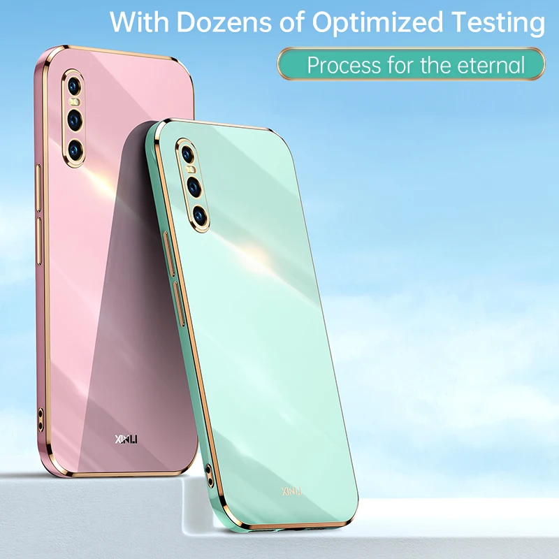For Vivo X27 Case Cover High Quality Soft TPU Anti-fall Anti-fingerprint Camera Protection | Мобильные телефоны и