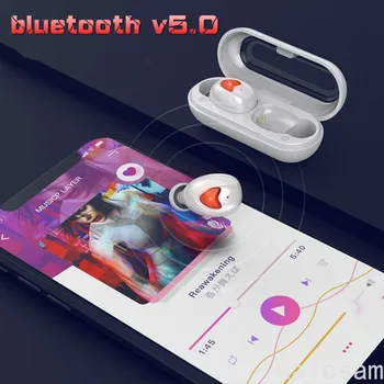 TWS MINI Wireless Earbuds Bluetooth 5.0 Earphone Stereo HiFi Headset In-ear with Touch Sport Waterproof PK Air PRO Clone 1:1 I10
TWS MINI Wireless Earbuds Bluetooth 5.0 Earphone Stereo HiFi Headset In-ear with Touch Sport Waterproof PK Air PRO Clone 1:1 I10